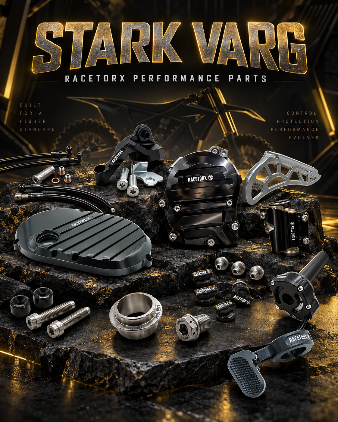 Racetorx - Stark Full Black package
